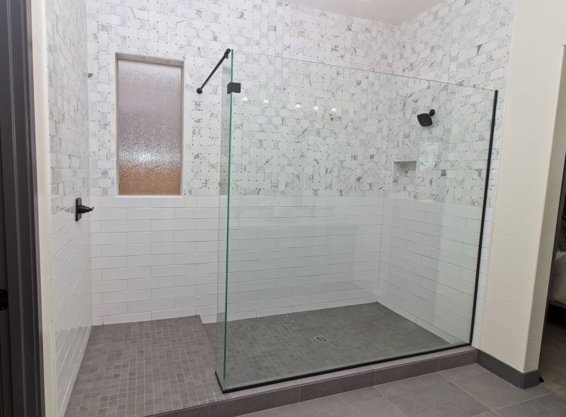 Tile-Design Shower
